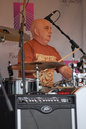 B.B. drumming at the 2010 festival